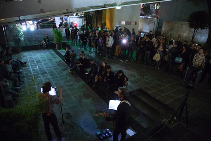 Julien Allouf, vernissage Casa de Francia